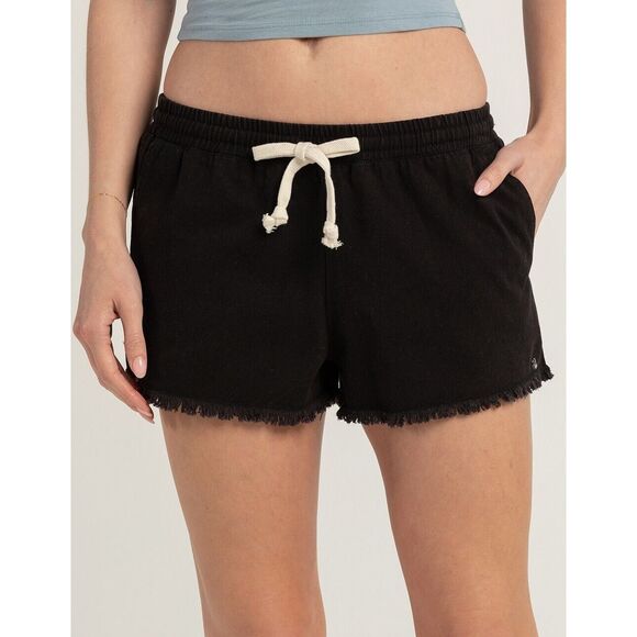 Volcom B0932206 Women's Sz Small (4/6) Black Strutin Stone Pocket Shorts - Picture 10 of 11